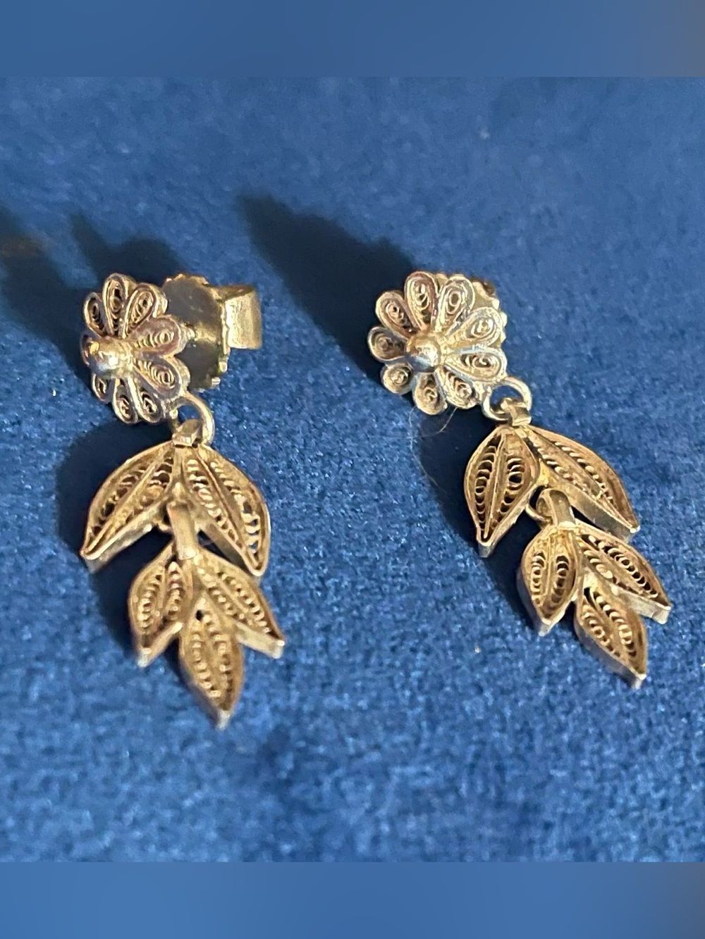 Silver Filigree Earrings